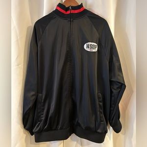 Men's WSOP World Series of Poker 5XL Embroidered Zippered Jacket‎ Black